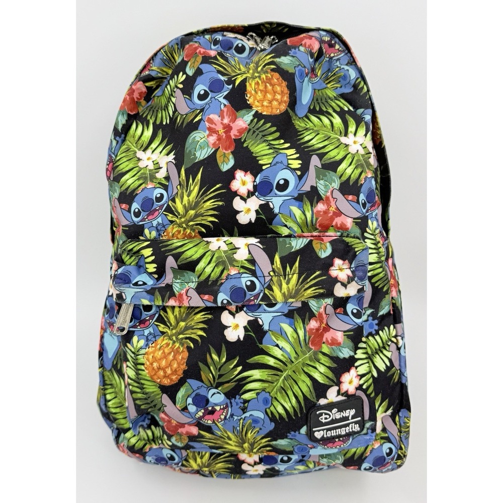 Loungefly Disney Lilo & Stitch‎ Pineapple Tropical Mini Backpack Hawaiian Rare